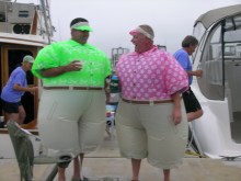 back at the docks after